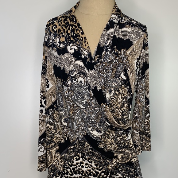 Chicos wrap blouse 2 - Picture 4 of 16
